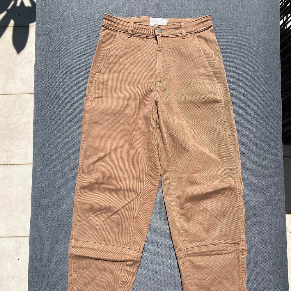 The Utility Barrel Pant - Toasted Coconut - 2
